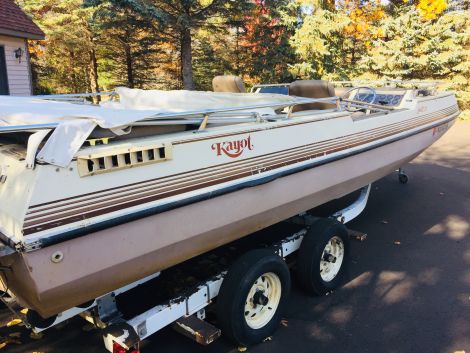 Deck Boats For Sale by owner | 1985 20 foot Kayot Limited SX